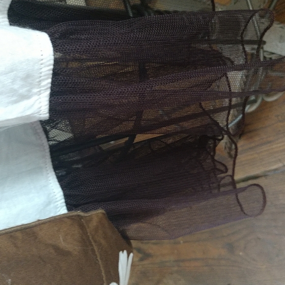 DS Vintage RETRO Halter Dress with Crinoline Toile Hem - Picture 8 of 9